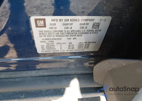 2023 Buick Encore Gx Preferred Awd z USA, uszkodzony, nr VIN KL4MMCSL5PB018226